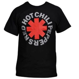 Red Hot Chili Peppers Asterisk Logo Mens T-shirt